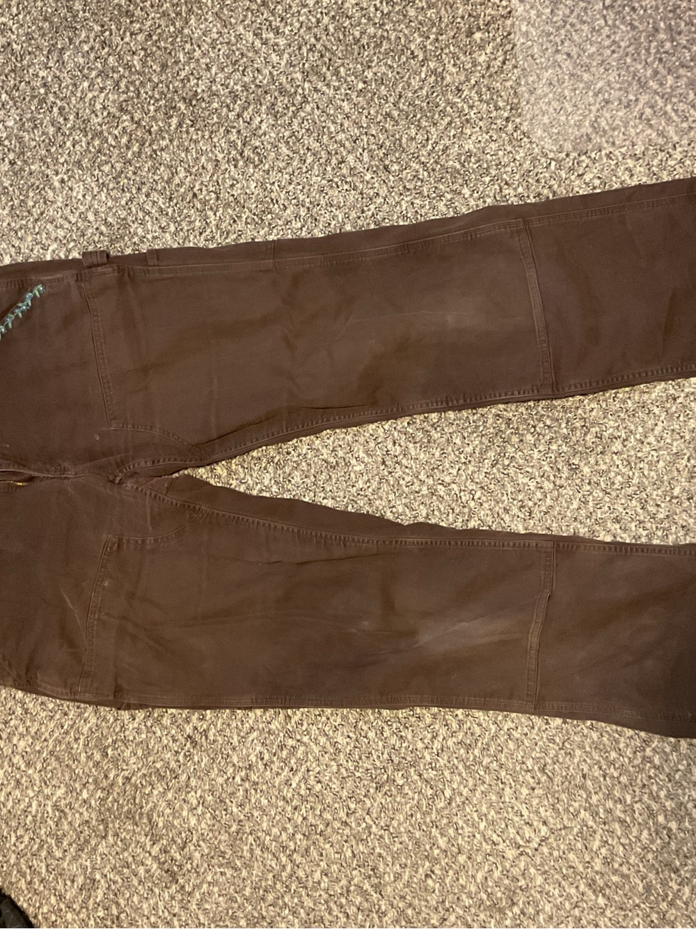 Carhartt Women's Brown Boot Cut Work Pants